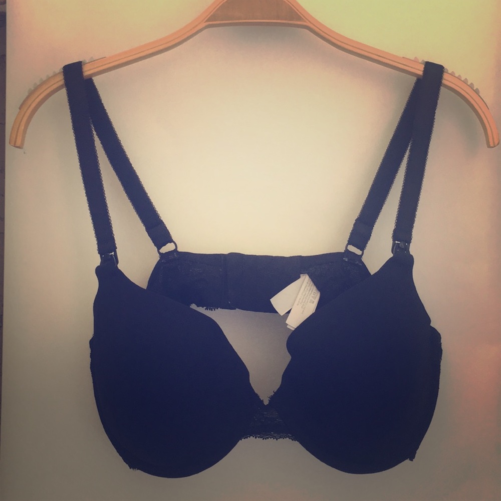 MOTHERHOOD Nursing breastfeed bra black size 38C